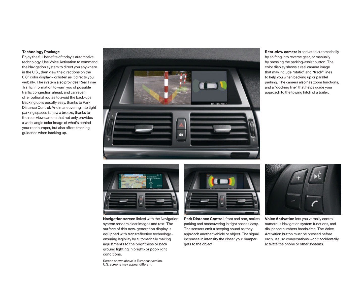 2009 BMW X5 Brochure Page 16